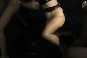 Homemade video with me and my ally fucking a whore's holes