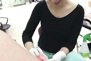 This pedicure slaver knows how to make my jock tingle with passion