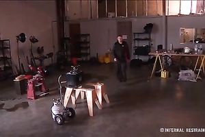 Salacious thrall doxy pleases her dominant and receives restrained