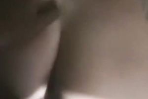 Sexy blondie appears to be to be obsessed with her lover's dark dick