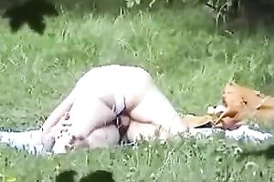 This Russian nympho appears to be to be obsessed with having sex outdoors