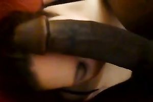 Brunette prostitute enjoys working on my BBC in homemade episode