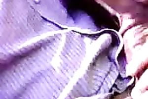 Sleepy Indian aunt of my dirty slut wife sucks my brown pecker with crave