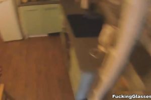 Amateur blonde hussy sucks a cock and receives her love tunnel group-fucked unfathomable