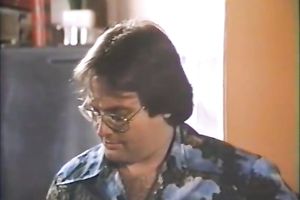 White honey sucks schlong of her ally and then rides him on the ottoman