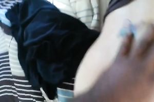 Amazing POV clip with me invading my tattooed GF's unshaved cunt