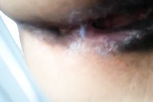 Amazing POV clip with me invading my tattooed GF's unshaved cunt