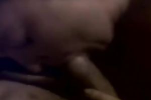 Teasing orall-service from my sister's female ally in my room