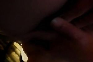 Fingering my GF during the time that stood up