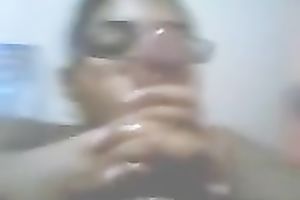 She gives me a quick cook jerking to make me cum on her meatballs