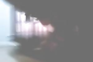 She gives me a quick cook jerking to make me cum on her meatballs