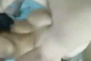 Fucking a diminutive girl's holes with my nasty buddies