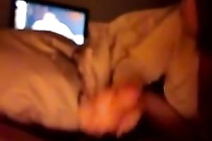 My sexually excited Asian wife knows how to give a amazing oral-service