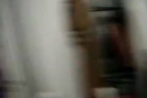 Solo scene with a naughty legal age teenager stripping in front of a mirror