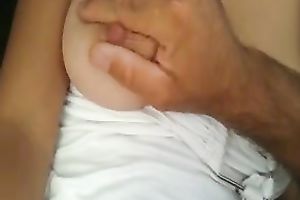 The astounding natural bumpers of my charming girlfriend