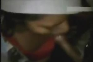 Mexican black skin wife gives me head on homemade movie