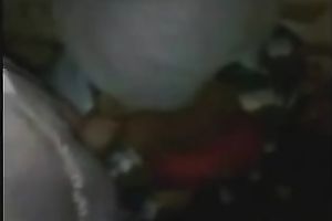 Mexican black skin wife gives me head on homemade movie