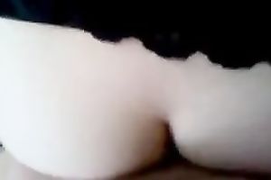 My luscious bubble a-hole GF looks more good in reverse cowgirl position