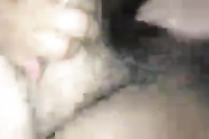 Mercilessly fisting loose shaggy slit of my Latina BBC slut