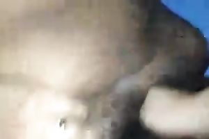 Mercilessly fisting loose shaggy slit of my Latina BBC slut