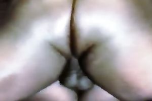 My concupiscent white bitch widens her legs for me and entreats me to fuck her hard