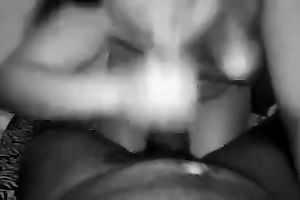 Black shlong engulfing session with a bulky next door skank