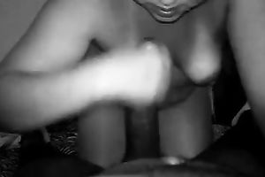 Black shlong engulfing session with a bulky next door skank