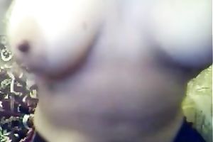 Stunning solo with me kneading my large mambos and rubbing my muff