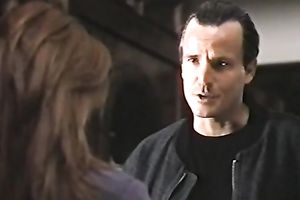 Retro dark brown with terrific ass receives drilled in the sideways pose