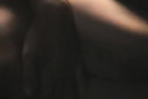 Retro dark brown with terrific ass receives drilled in the sideways pose