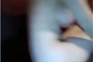 Cute blond Married slut with palatable bra buddies masturbates on web camera