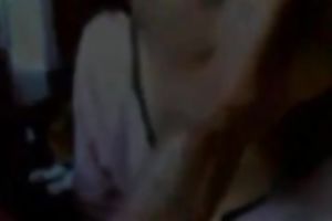 Mature dark brown wife can barely fit my shaft in her throat