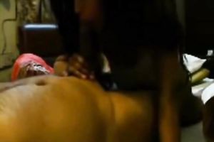 Perky Indian girlfriend is polishing her BF's hard schlong in POV