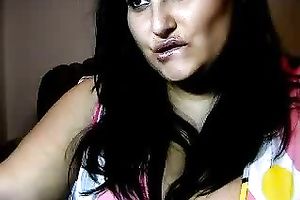 My appealing girlfriend with large succulent breasts can't live without masturbating