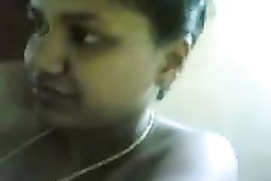 My lascivious Indian cheating wife with wonderful round love melons likes being naked