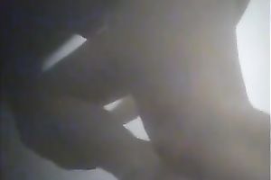 Bootylicious white bitch wears her garments in changing room