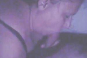 Sucking old and stinky cock of my hubby on POV movie scene