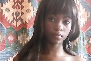 I love to caress this whore's deliciously taut butt