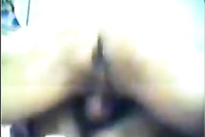 Fucking curly love tunnel of my Chinese hotwife on homemade clip