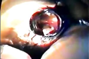 Fucking curly love tunnel of my Chinese hotwife on homemade clip