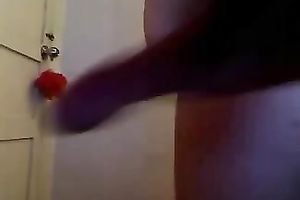 Pregnant web camera model with diminutive boobs can't live without her job