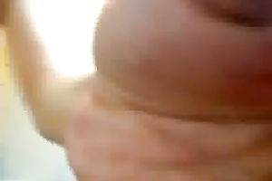 Pregnant web camera model with diminutive boobs can't live without her job