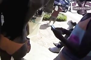 This swarthy temptress is packing some serious junk in the trunk