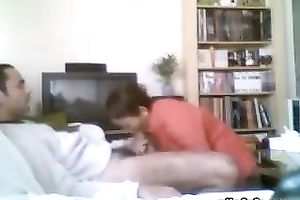 Thirsty and sock hungry chubby chick loved to engulf that big dick