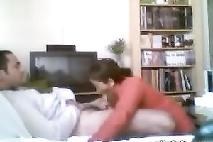 Thirsty and sock hungry chubby chick loved to engulf that big dick