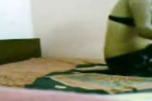 Petite youthful Indian brunette hair cutie shows off on livecam