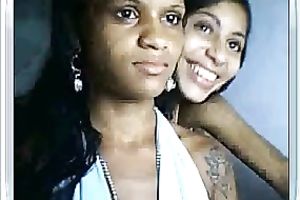 Hot legal age teenager Indian harlots expose their marangos and their nipps to the camera