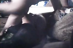 Cumming on fat slut's face in front of the camera