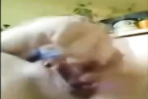 Fucking my wet twat with my vibrator to a powerful orgasm