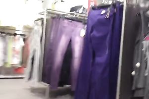 My hawt GF with large butt receives the chaps starring when she walks